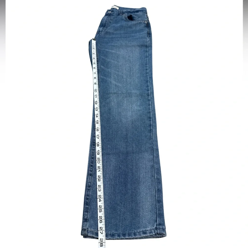 Levi's 505 Regular Fit Jeans Medium Blue Mens Size 16R/28x28